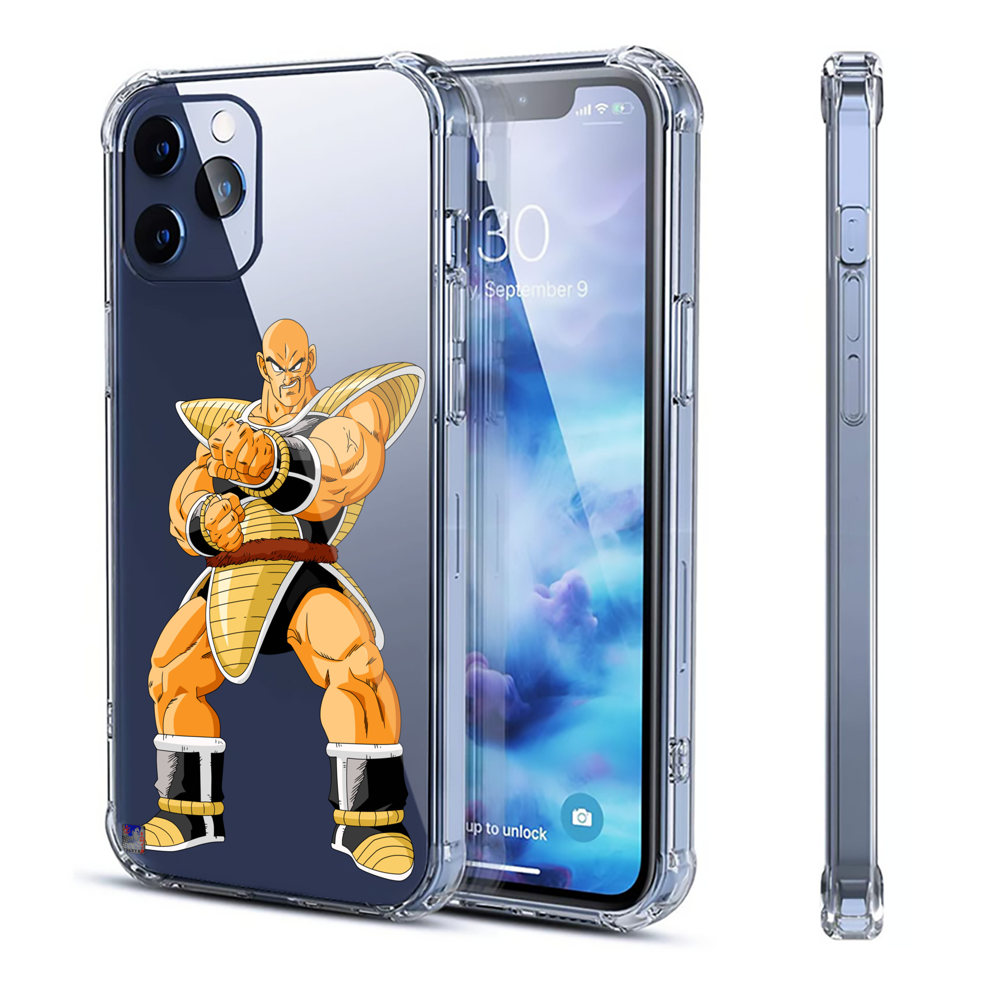 （画像用） ドラゴンボール DRAGON BALL 【iPhone 12シリーズ対応】透明スマホケース（クリアソフトケース）